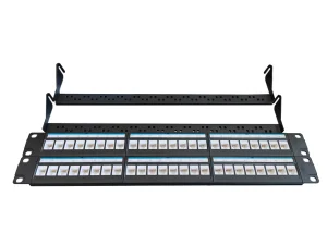 Acconet 48 Port RJ45 Patch Panel | AC-CAB-PP-2U48P