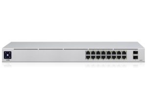 Ubiquiti UniFi 16 Port Gigabit 8 PoE 42W Switch 2SFP | USW-16-POE