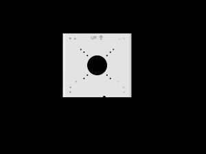 UNV - Bullet Pole Mount Bracket