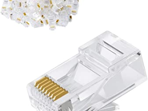 Acconet CAT6 RJ45 Connectors, Stranded/Solid Core, 50 Pack