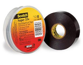 3M Scotch Super 33 Premium Vinyl Electrical Tape, 20 Meters, 19mm Wide, UV Resistant