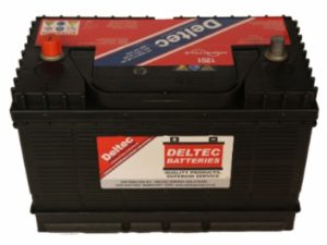 Deltec 12V 105Ah Sealed Lead Acid Battery, Stud Terminal.