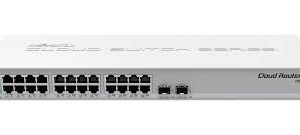 MikroTik CRS326-24G-2S+RM - Cloud Router Switch Dual boot SwOS/RouterOS