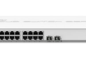 MikroTik Smart Switch 24 Port Gigabit  2 SFP+ | CSS326-24G-2S+RM