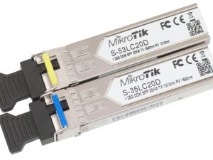 MikroTik Bi-directional SFP Modules(Pair) 80km