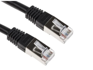 Acconet CAT6 1m UTP Flylead (Patch Lead) Black | CAT6-FLY-1-BLACK