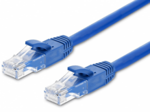Acconet CAT6 0.5m UTP Flylead (Patch Lead) Blue | CAT6-FLY-0.5-BLUE