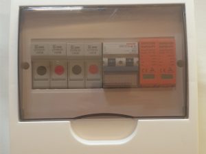 Acconet 250V Protection Box 2 Inputs 1 Outputs 50A Isolator 10A fuses