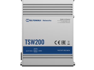 Teltonika 8-Port Gigabit PoE+ Ethernet Switch | TSW200