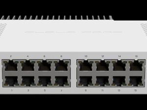 MikroTik Cloud Core 16 Port Gigabit 2SFP+ Passive Cooling Router | MT-RBCCR2004-16G-2S+PC