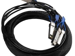 MikroTik QSFP28 to 4xSFP28 break-out cable (100G to 4x25G), 3m