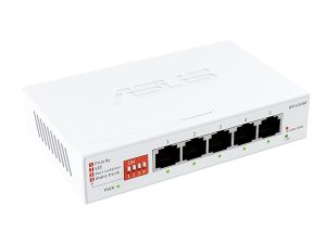 ASUS 5×2.5G Unmanaged Network Switch – White