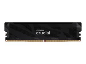 Crucial Pro 16GB 6400Mhz DDR5 Desktop OC Gaming Memory - Black