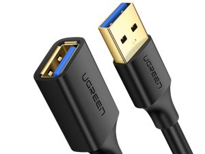 UGREEN USB 3.0 Extension Cable – Male to Female, 5Gbps Data Transfer – 3m
