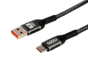 GIZZU 66W 480Mbps USB to Type-C 1m Cable