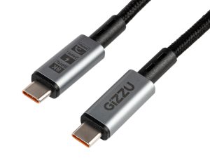 GIZZU 240W 20Gbps Type-C 2m Cable