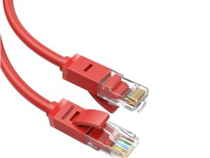 UGreen RJ45 CAT6 Ethernet 0.5m LAN Network Cable -Red (1Gbps, 250MHz)