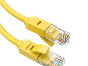 UGREEN RJ45 CAT6 0.5m LAN Network Cable - (1Gbps, 250MHz) - Yellow
