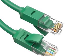 UGREEN RJ45 CAT6 0.5m LAN Network Cable - (1Gbps, 250MHz) – Green